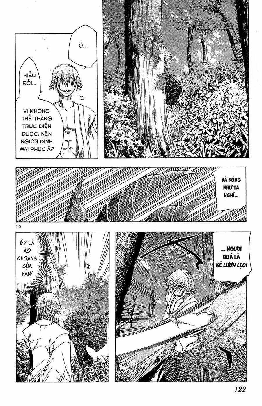 Itsuwaribito Utsuho Azako Chapter 64 trang 10