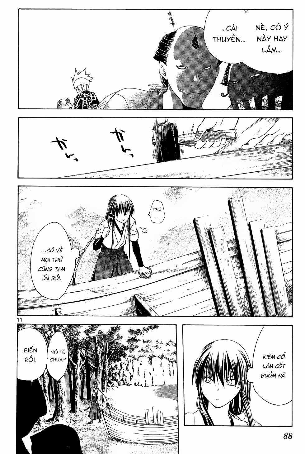 Itsuwaribito Utsuho (Hall of Manga dịch) Chapter 12 trang 11