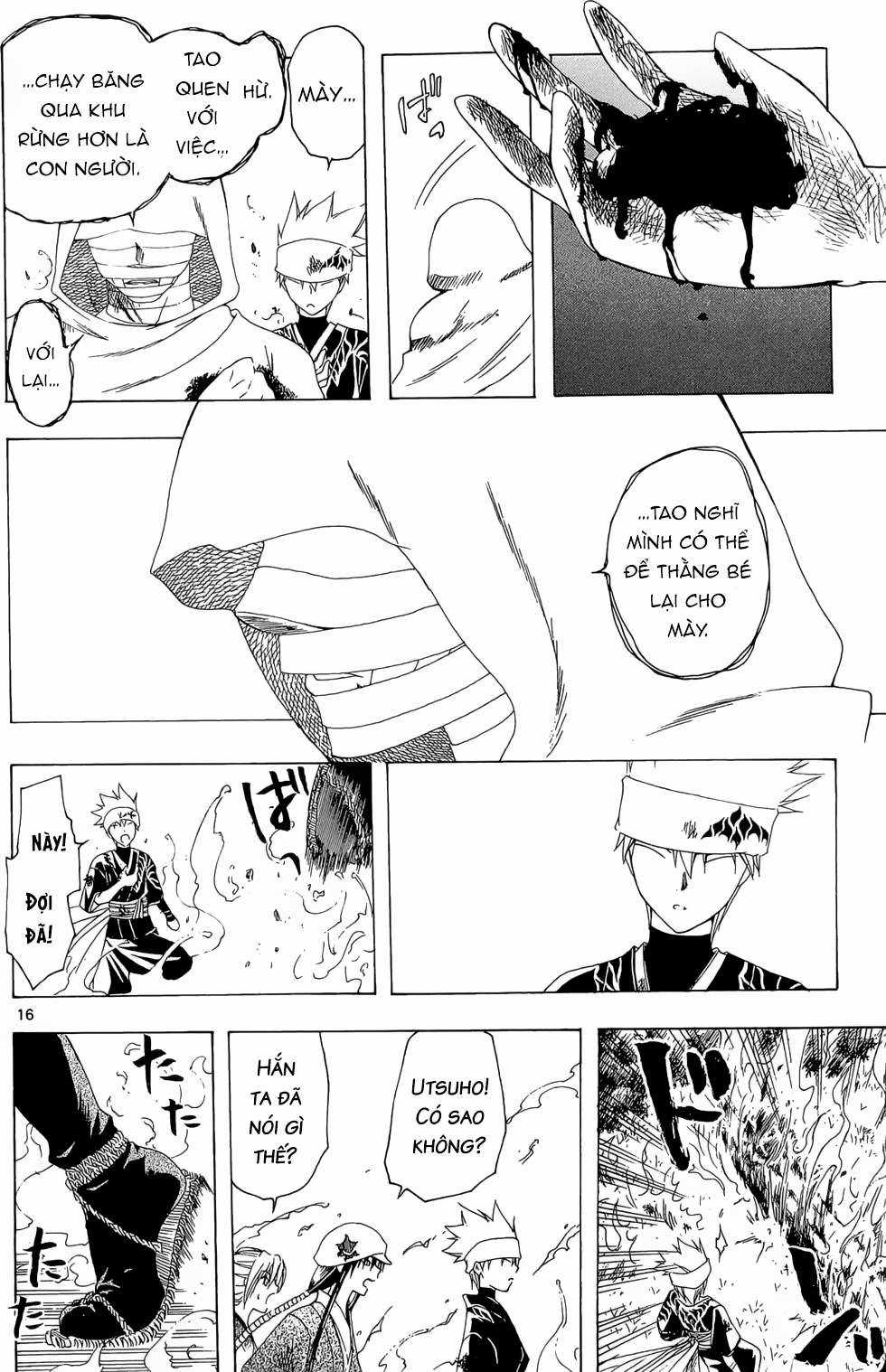 Itsuwaribito Utsuho (Hall of Manga dịch) Chapter 19 trang 16