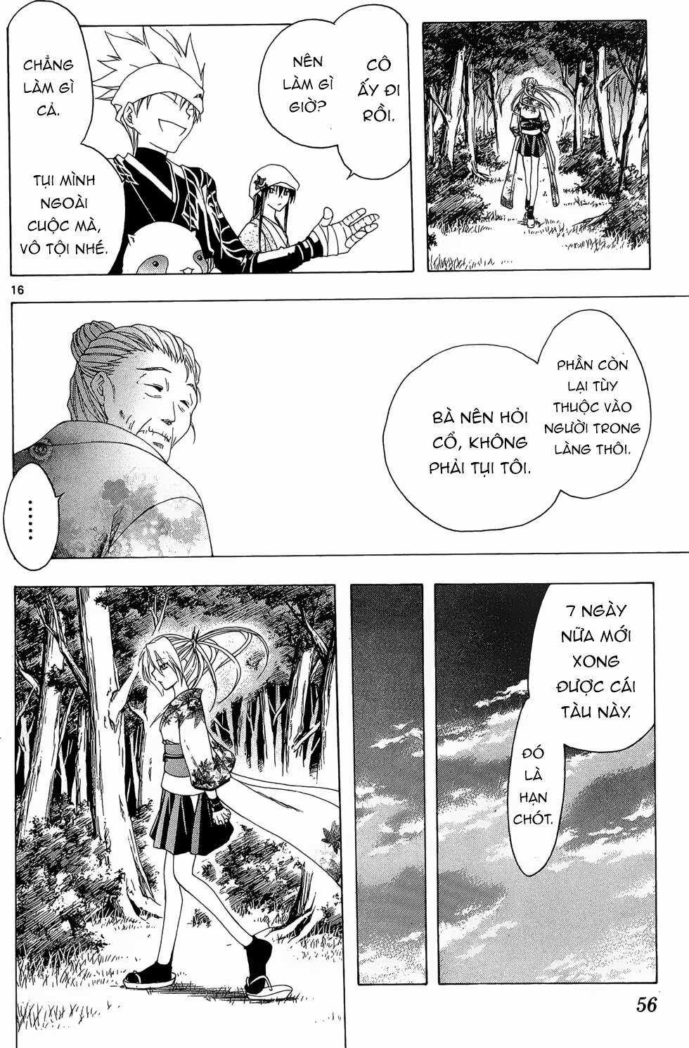 Itsuwaribito Utsuho (Hall of Manga dịch) Chapter 20 trang 16