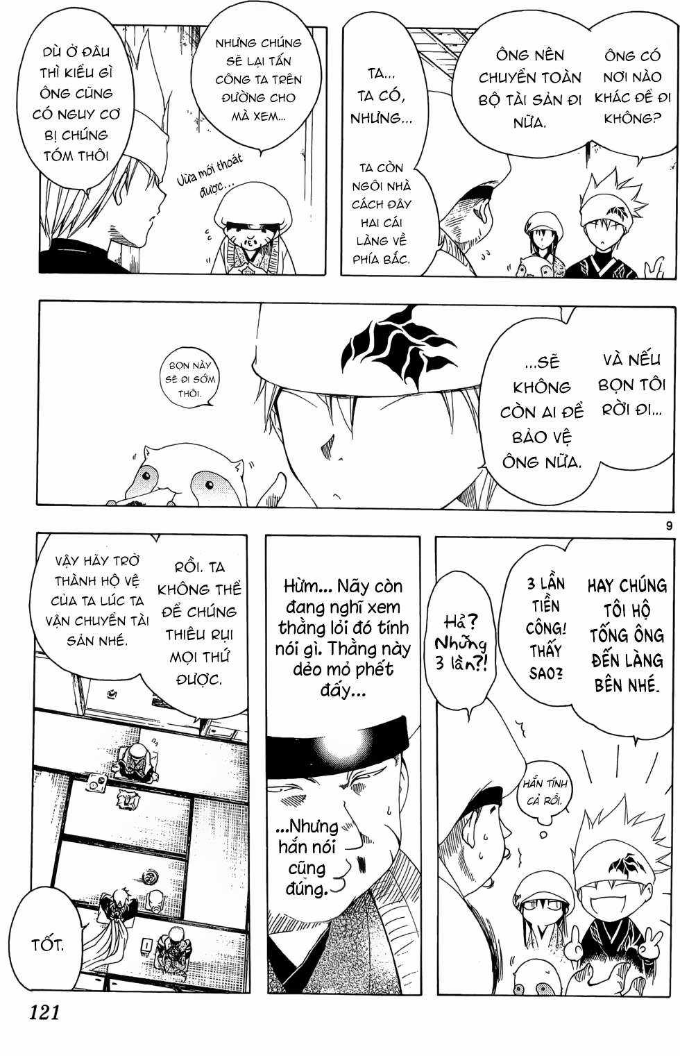 Itsuwaribito Utsuho (Hall of Manga dịch) Chapter 24 trang 9