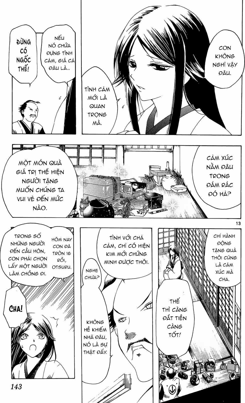 Itsuwaribito Utsuho (Hall of Manga dịch) Chapter 25 trang 13