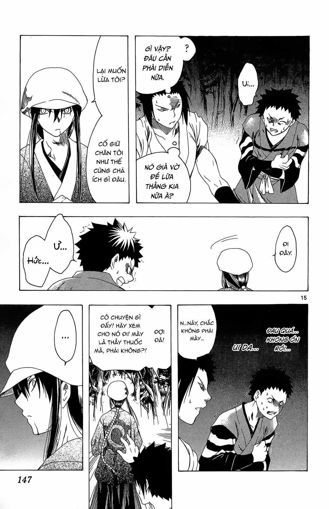 Itsuwaribito Utsuho (Hall of Manga dịch) Chapter 35 trang 15