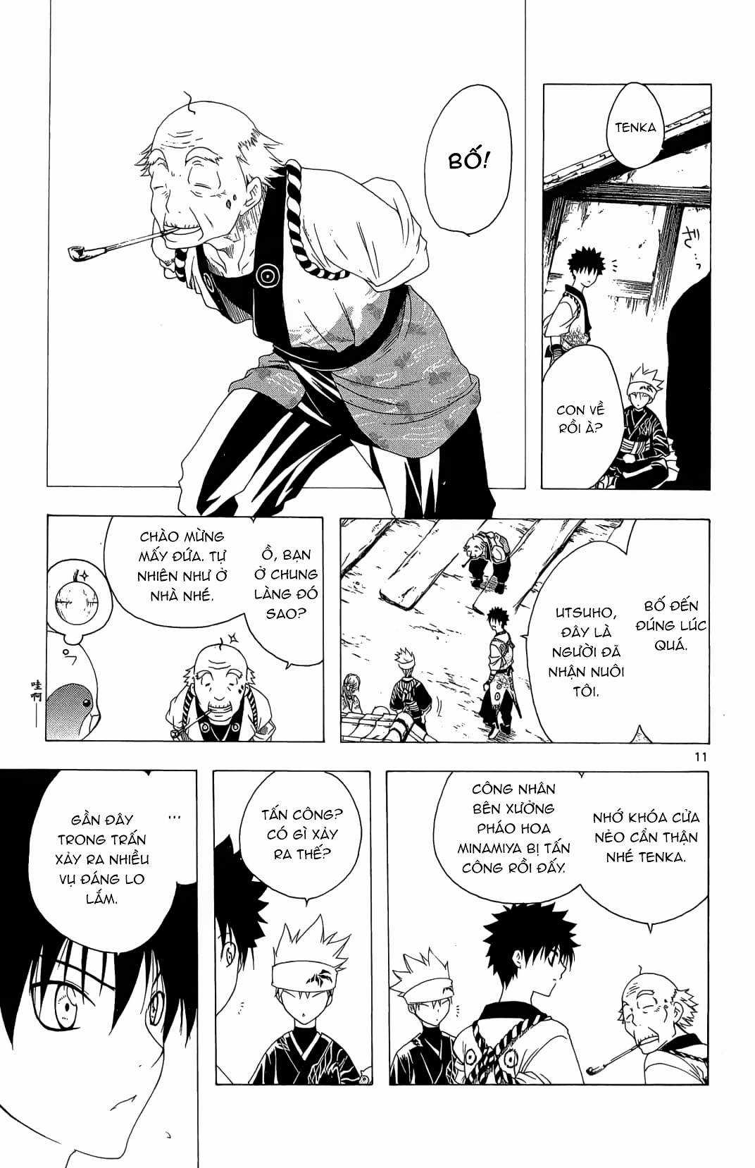Itsuwaribito Utsuho (Hall of Manga dịch) Chapter 36 trang 10