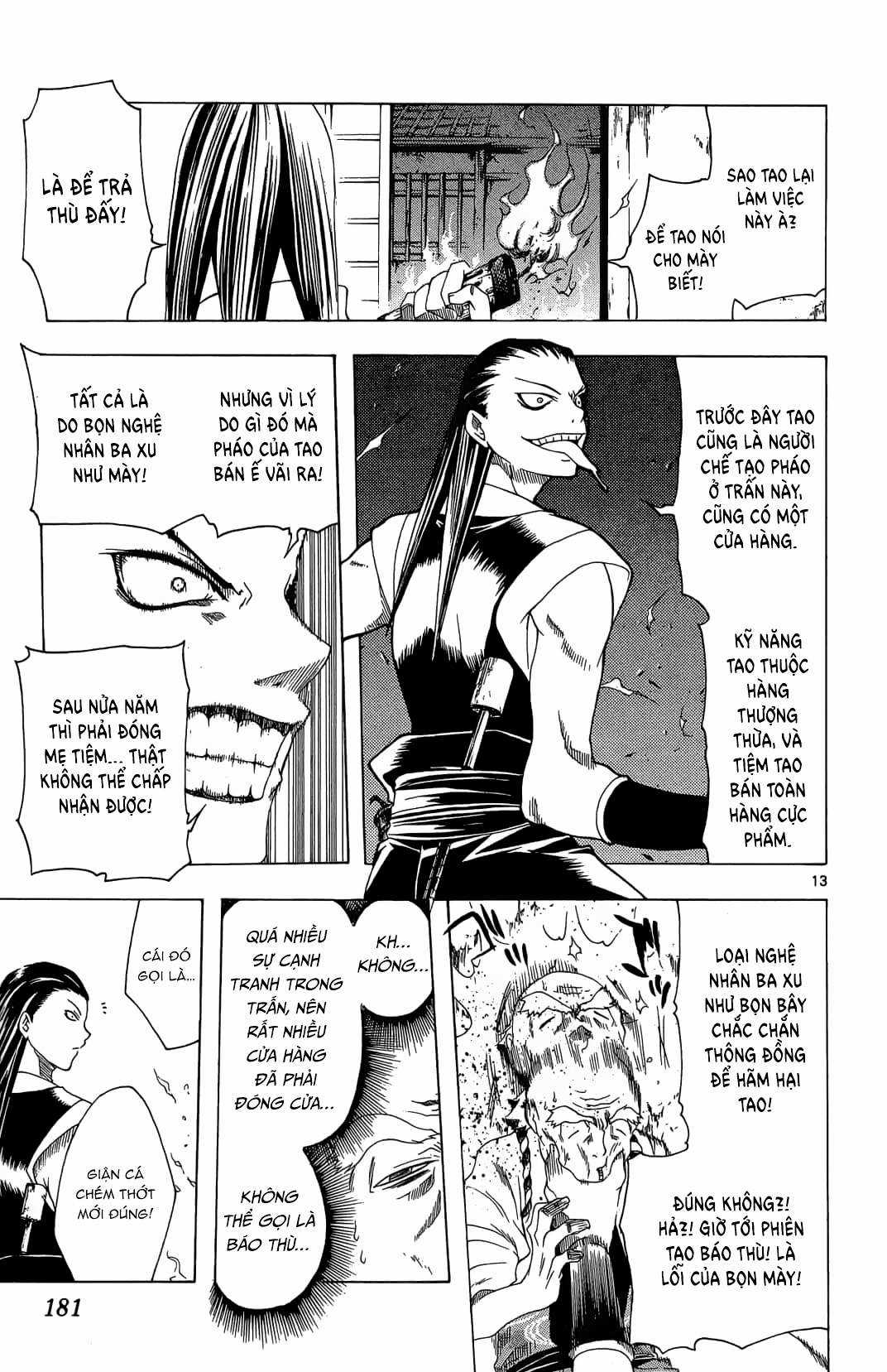 Itsuwaribito Utsuho (Hall of Manga dịch) Chapter 37 trang 13