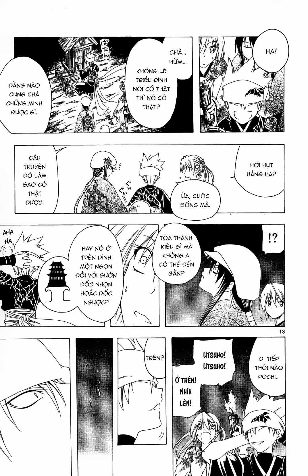 Itsuwaribito Utsuho (Hall of Manga dịch) Chapter 42 trang 13