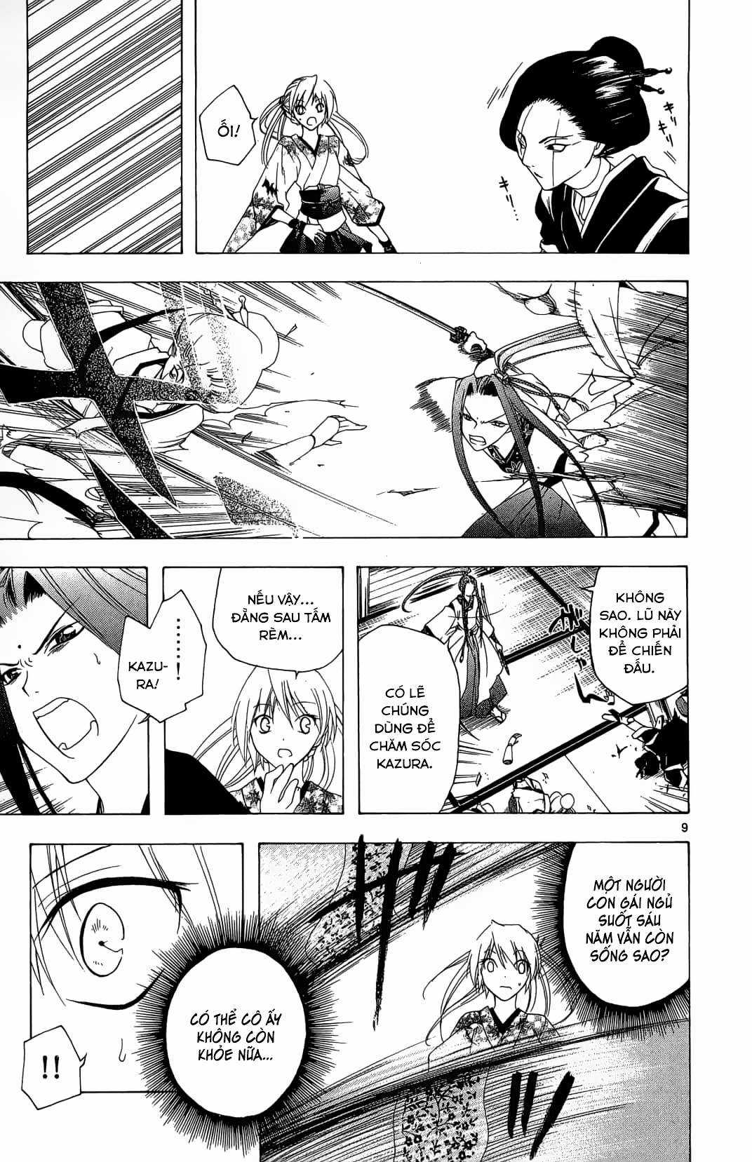 Itsuwaribito Utsuho (Hall of Manga dịch) Chapter 47 trang 9