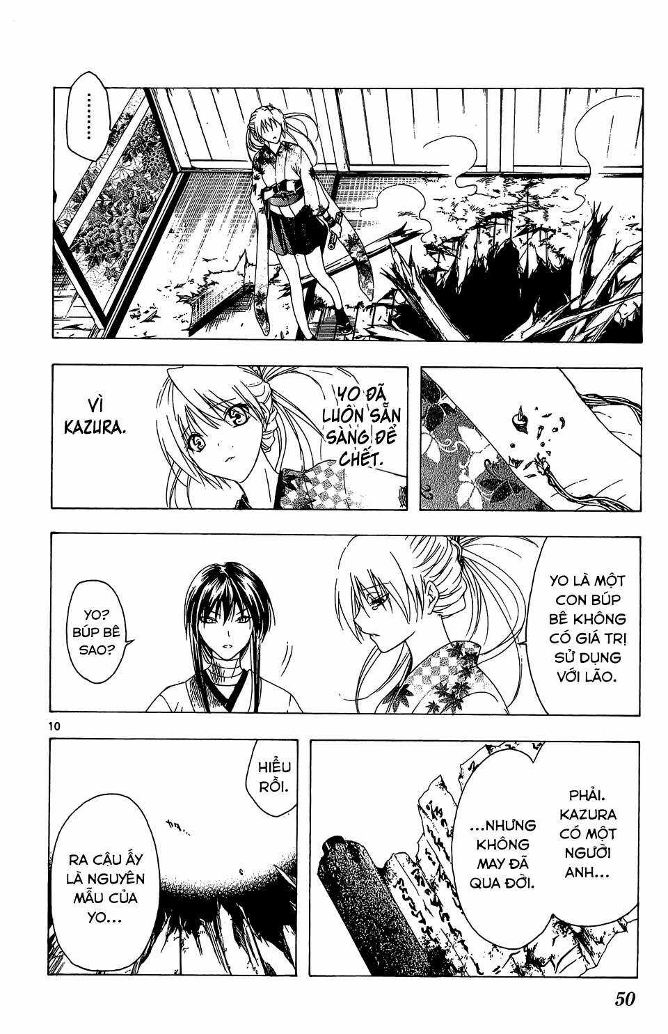 Itsuwaribito Utsuho (Hall of Manga dịch) Chapter 50 trang 10