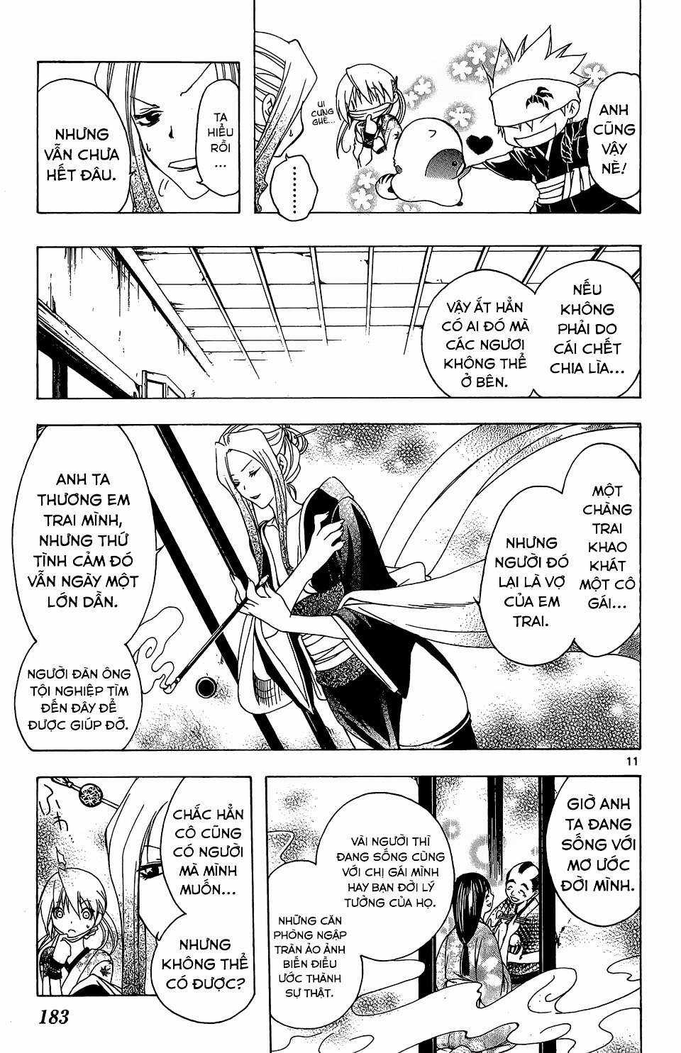 Itsuwaribito Utsuho (Hall of Manga dịch) Chapter 57 trang 11