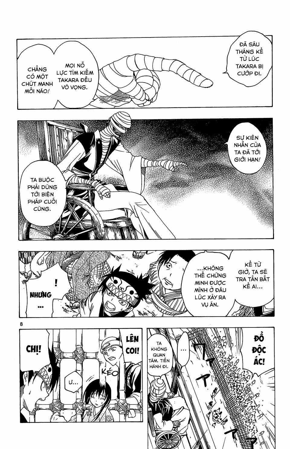 Itsuwaribito Utsuho (Hall of Manga dịch) Chapter 61 trang 8