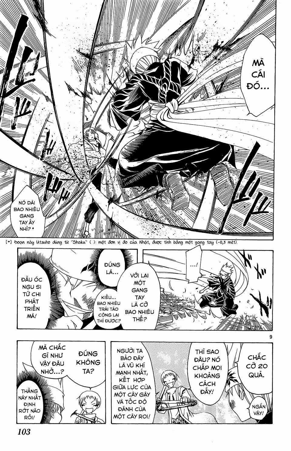 Itsuwaribito Utsuho (Hall of Manga dịch) Chapter 63 trang 9