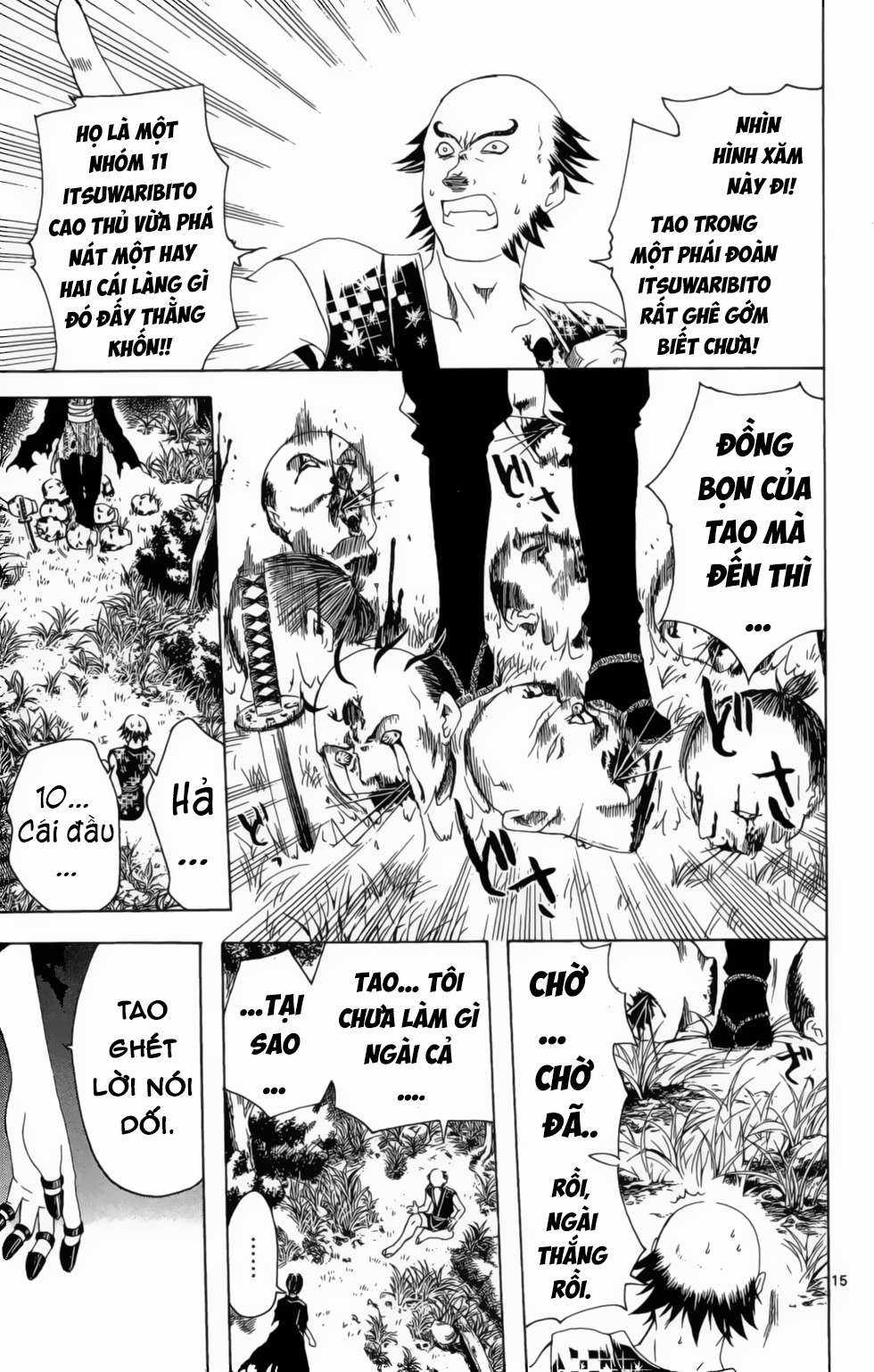 Itsuwaribito Utsuho (Hall of Manga dịch) Chapter 8 trang 15