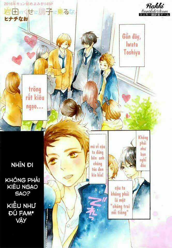Iwata No Kuseni Choushi Ni Noruna! Chapter 1 trang 4