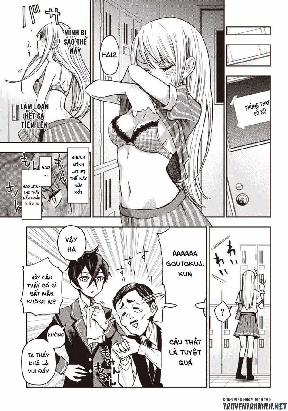 Iya Na Kao Sarenagara Opantsu Misete Moraitai Chapter 3 trang 12