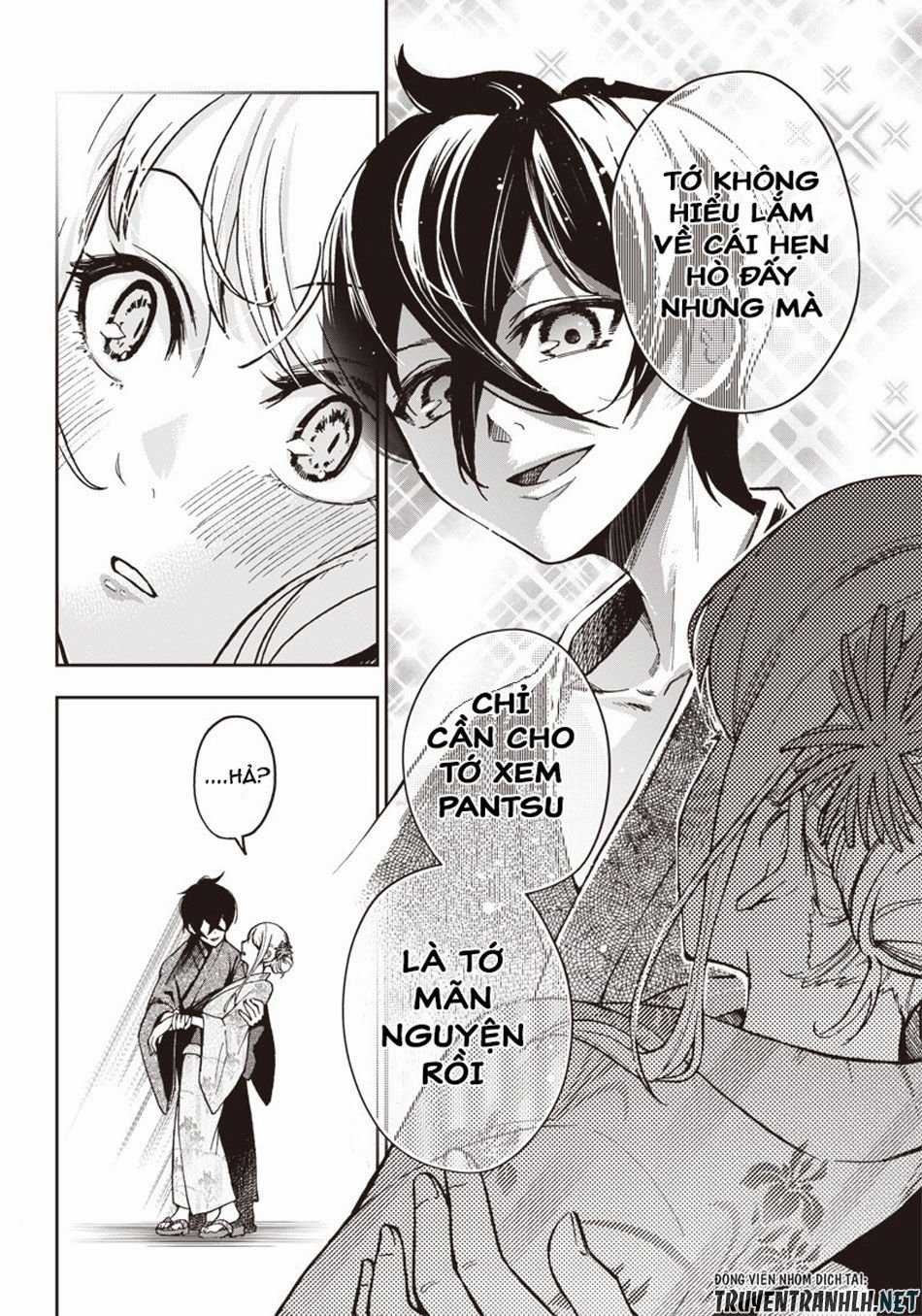 Iya Na Kao Sarenagara Opantsu Misete Moraitai Chapter 4 trang 13