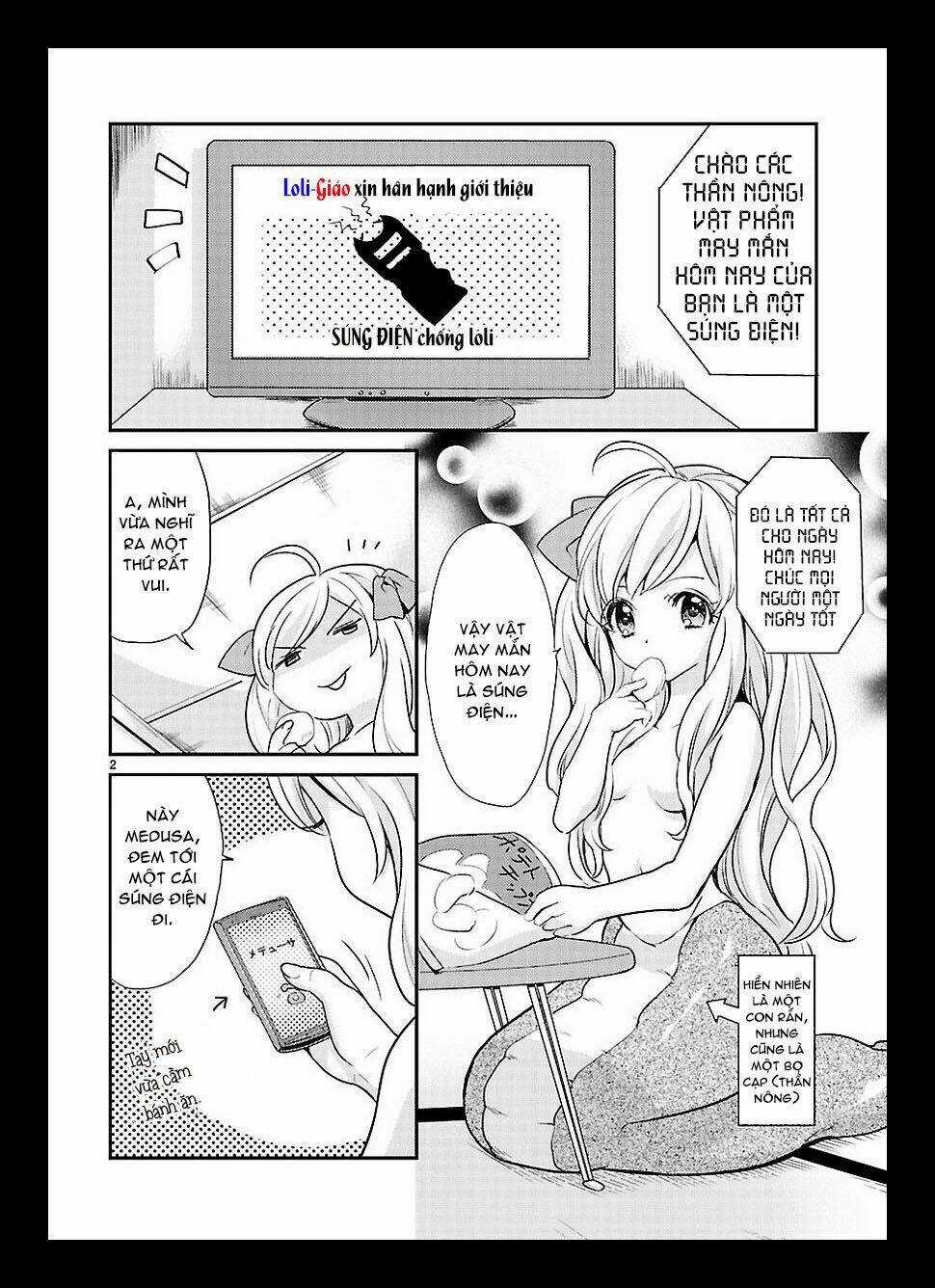 Jashin-Chan Dropkick Chapter 12 trang 2