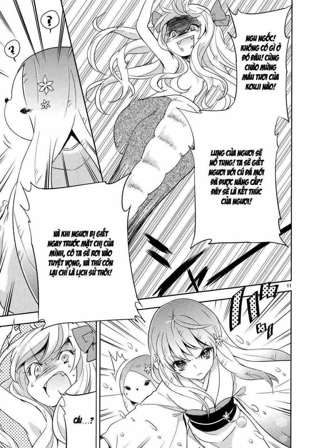 Jashin-Chan Dropkick Chapter 16 trang 11
