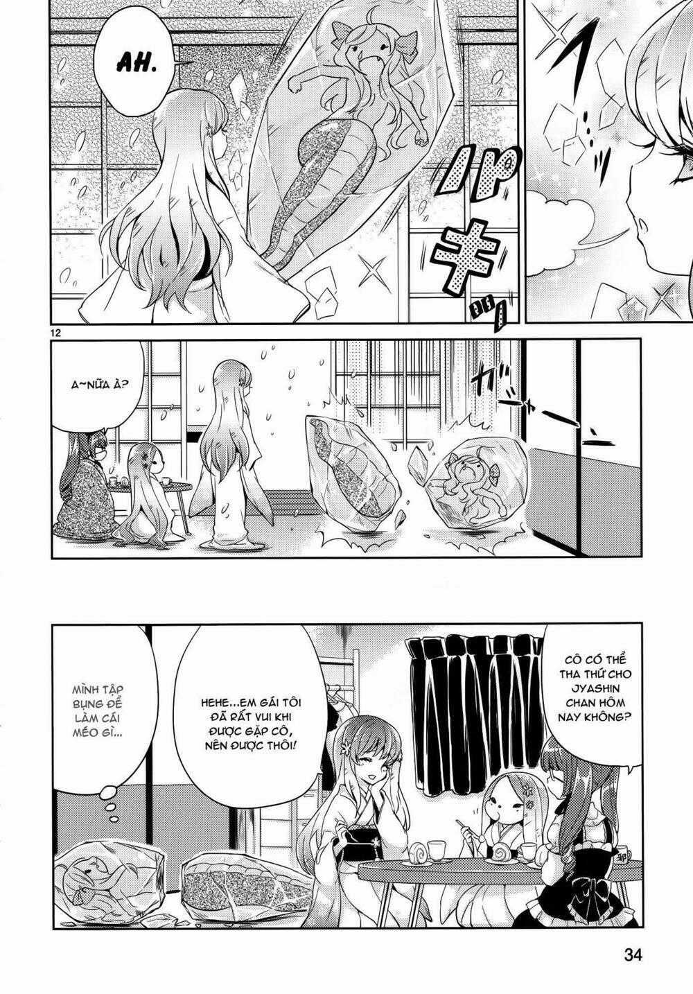Jashin-Chan Dropkick Chapter 16 trang 12