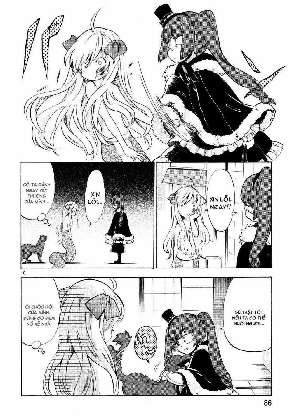Jashin-Chan Dropkick Chapter 21 trang 10