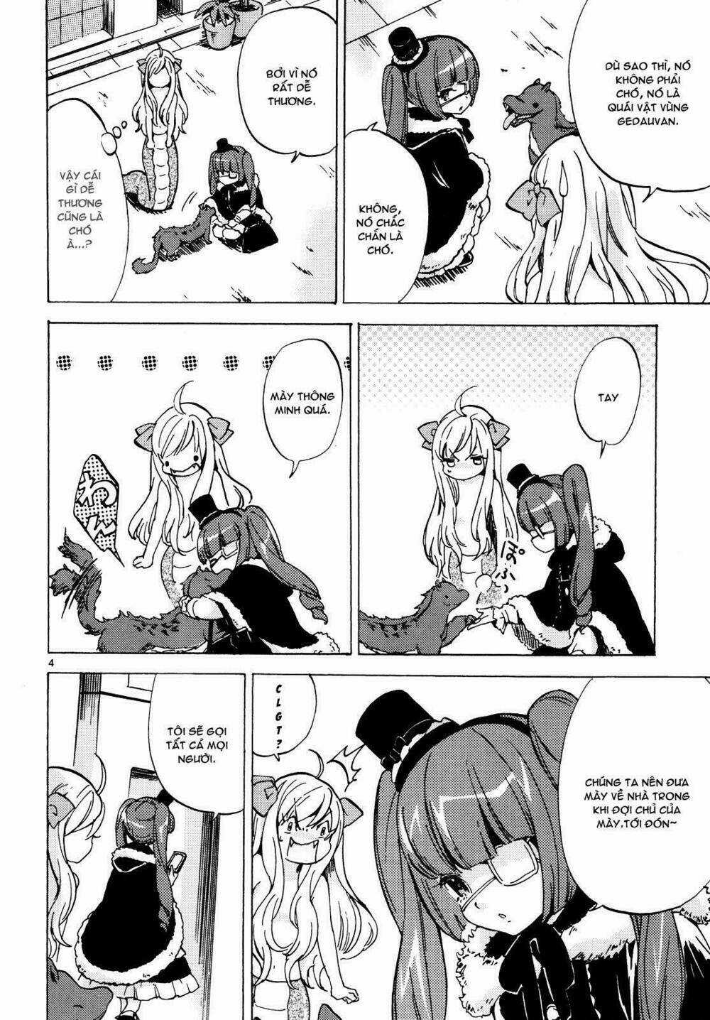 Jashin-Chan Dropkick Chapter 21 trang 4