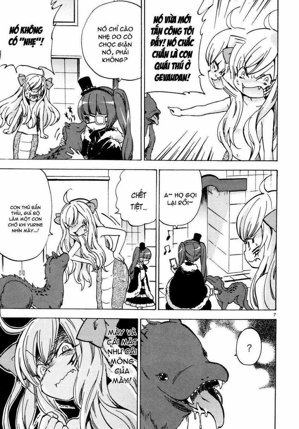 Jashin-Chan Dropkick Chapter 21 trang 7