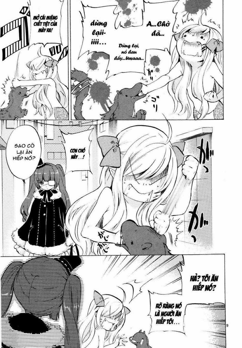 Jashin-Chan Dropkick Chapter 21 trang 9