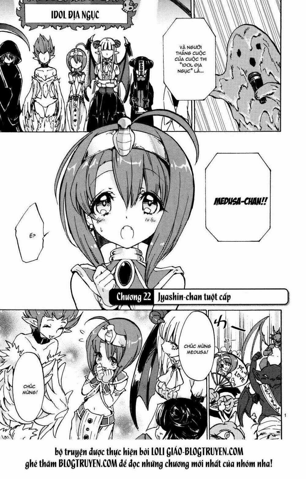 Jashin-Chan Dropkick Chapter 22 trang 2