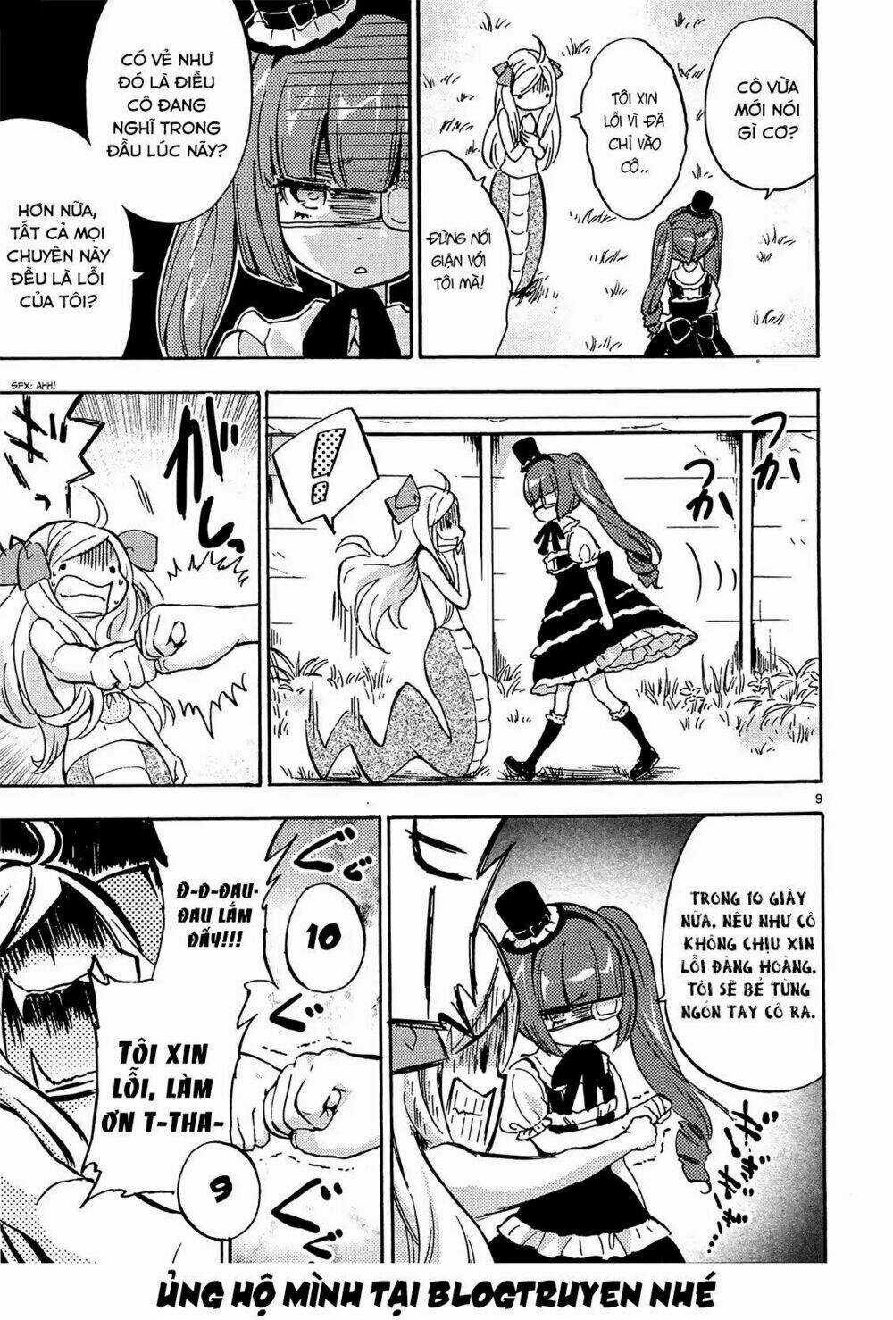 Jashin-Chan Dropkick Chapter 31 trang 9