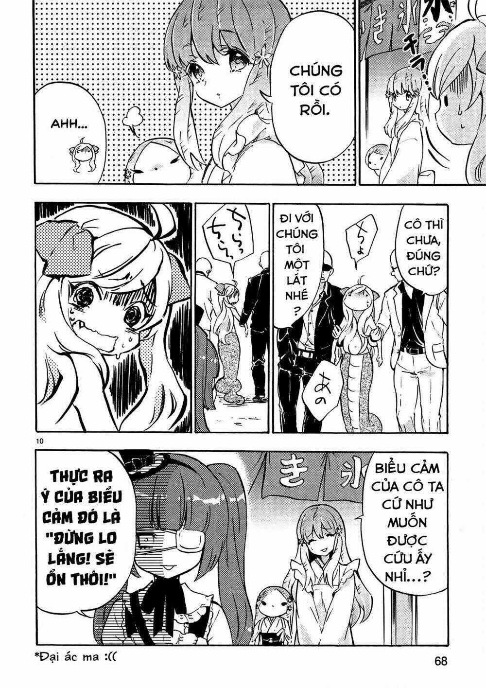Jashin-Chan Dropkick Chapter 32 trang 11
