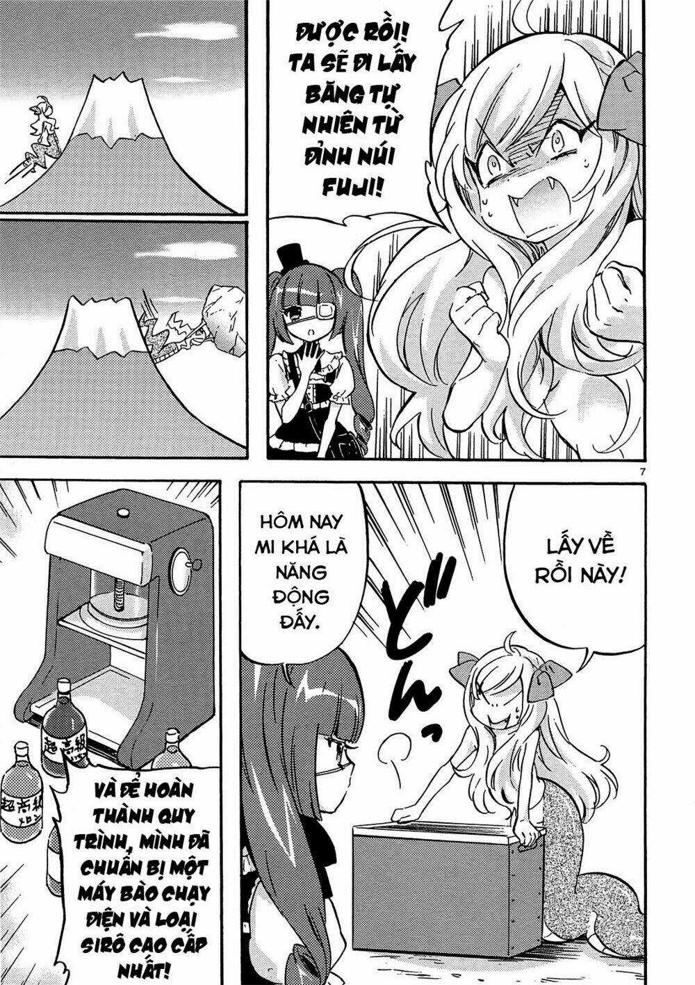 Jashin-Chan Dropkick Chapter 32 trang 8