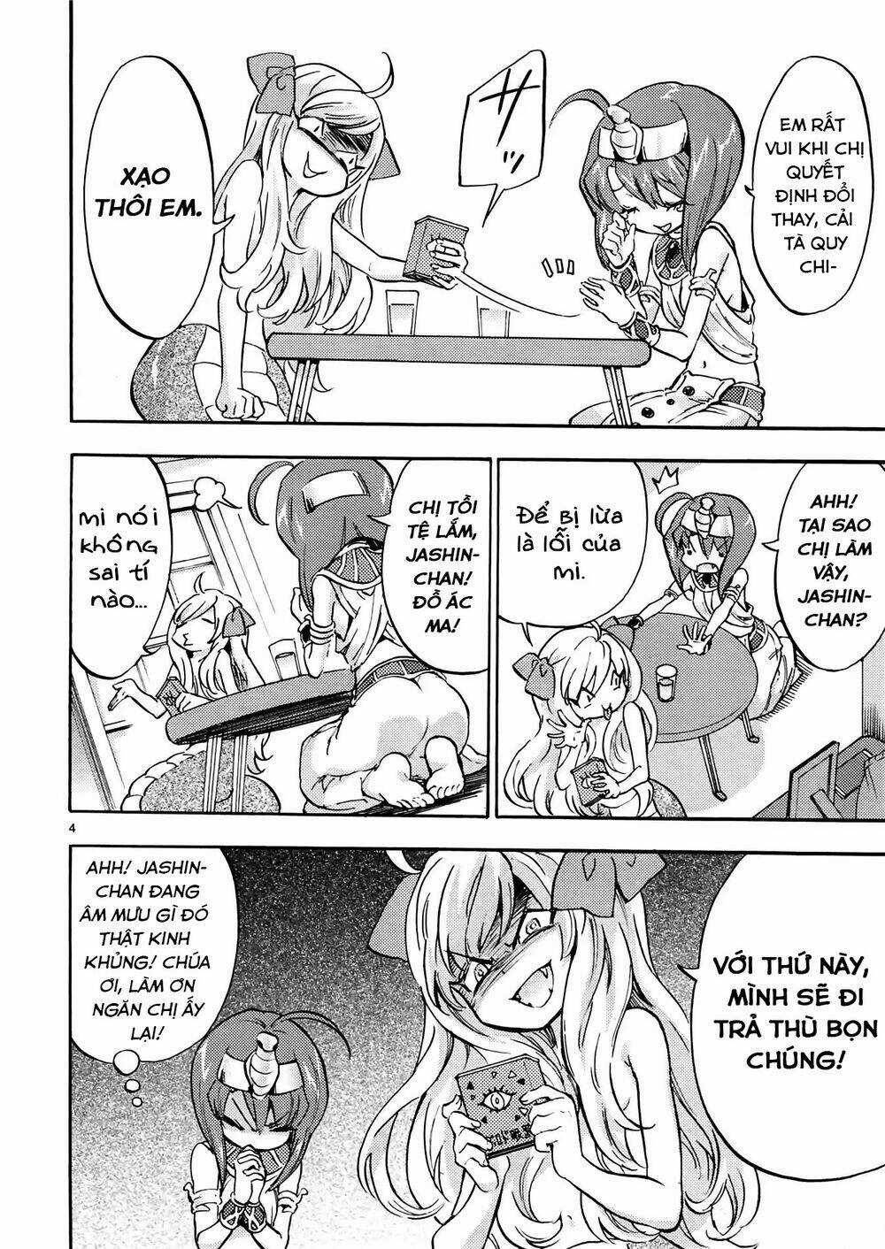 Jashin-Chan Dropkick Chapter 33 trang 4