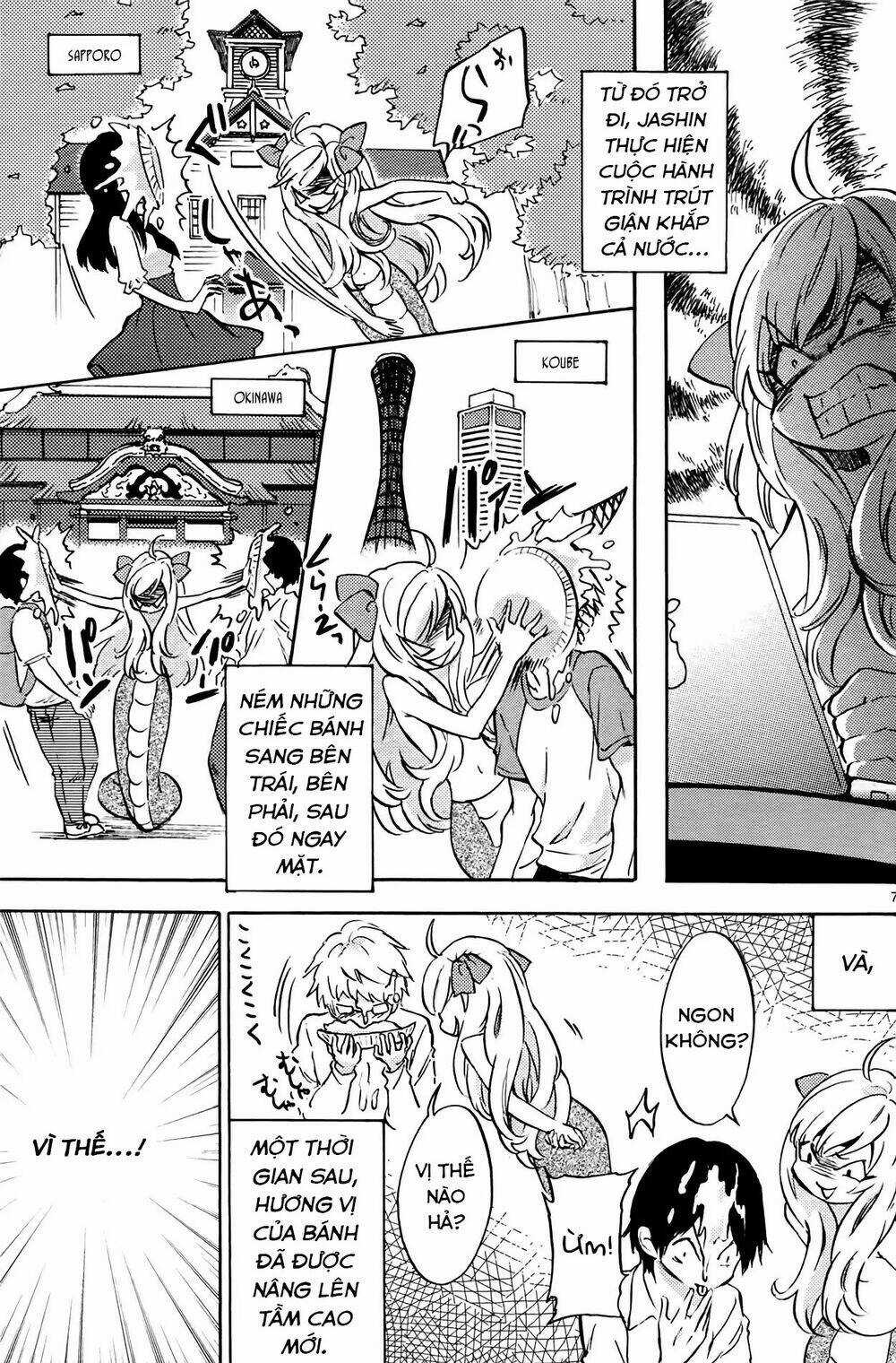 Jashin-Chan Dropkick Chapter 33 trang 7