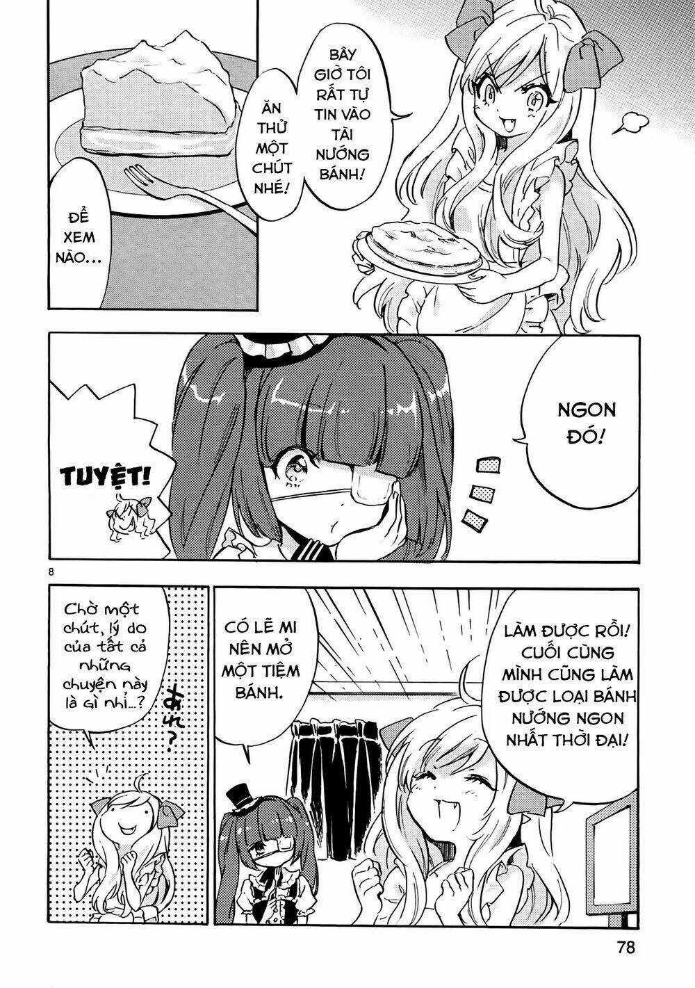 Jashin-Chan Dropkick Chapter 33 trang 8