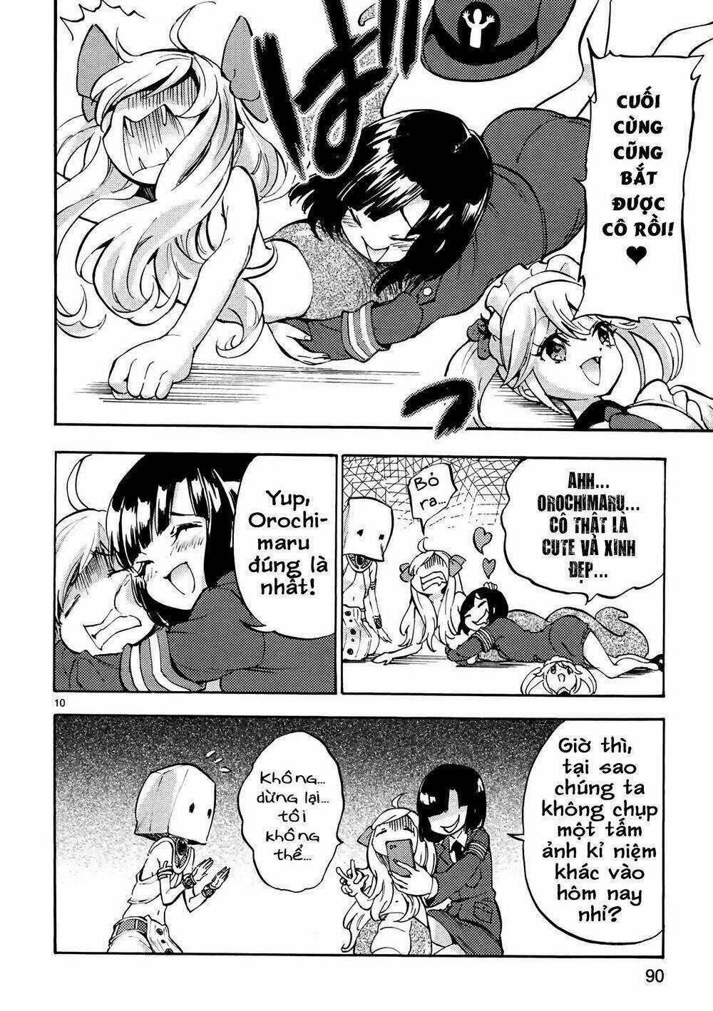 Jashin-Chan Dropkick Chapter 34 trang 10