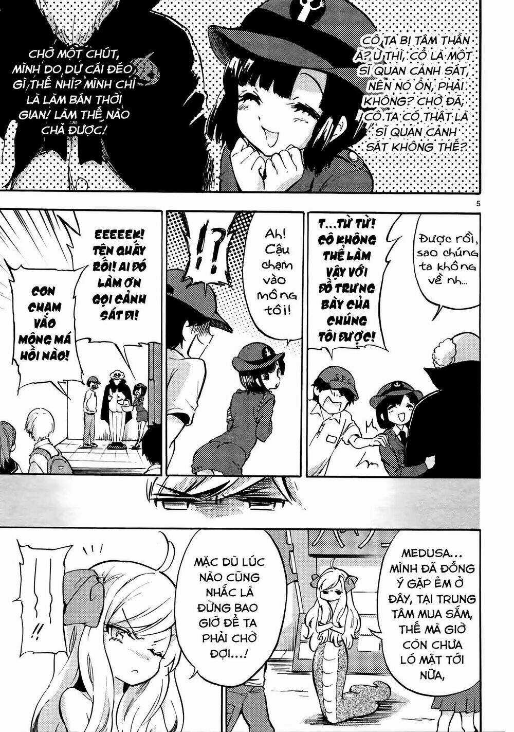 Jashin-Chan Dropkick Chapter 34 trang 5