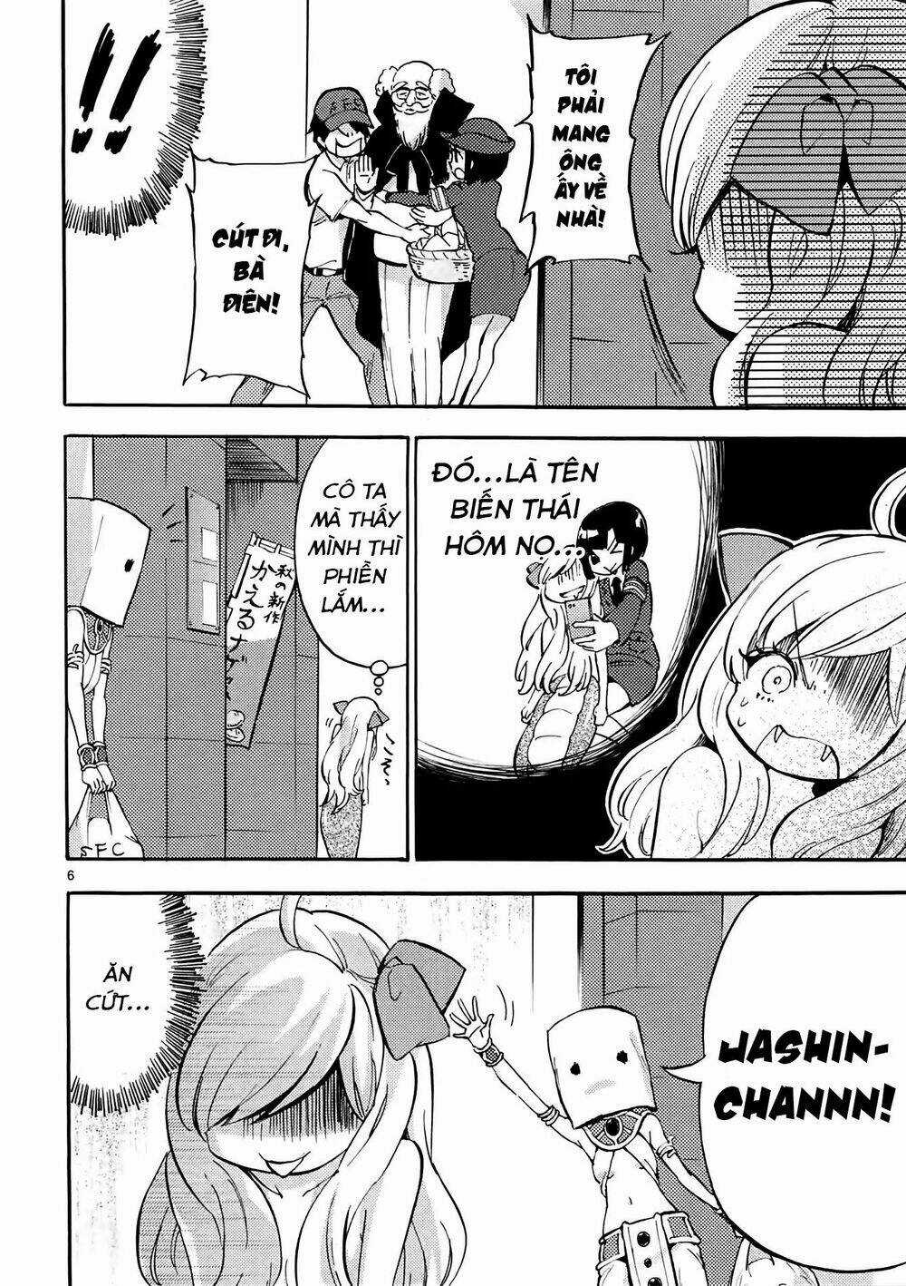 Jashin-Chan Dropkick Chapter 34 trang 6