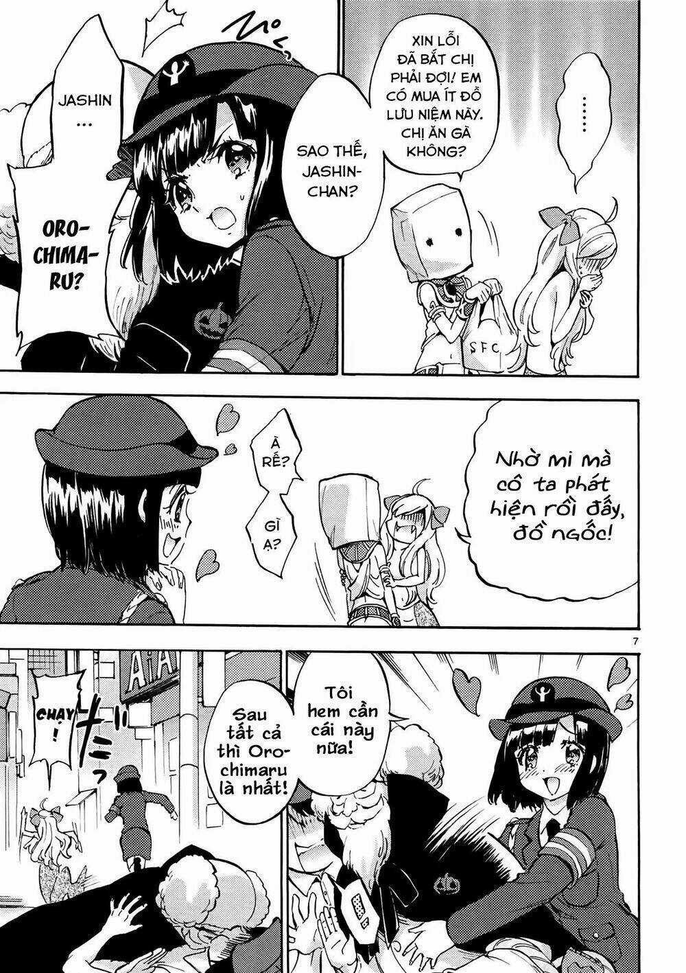 Jashin-Chan Dropkick Chapter 34 trang 7