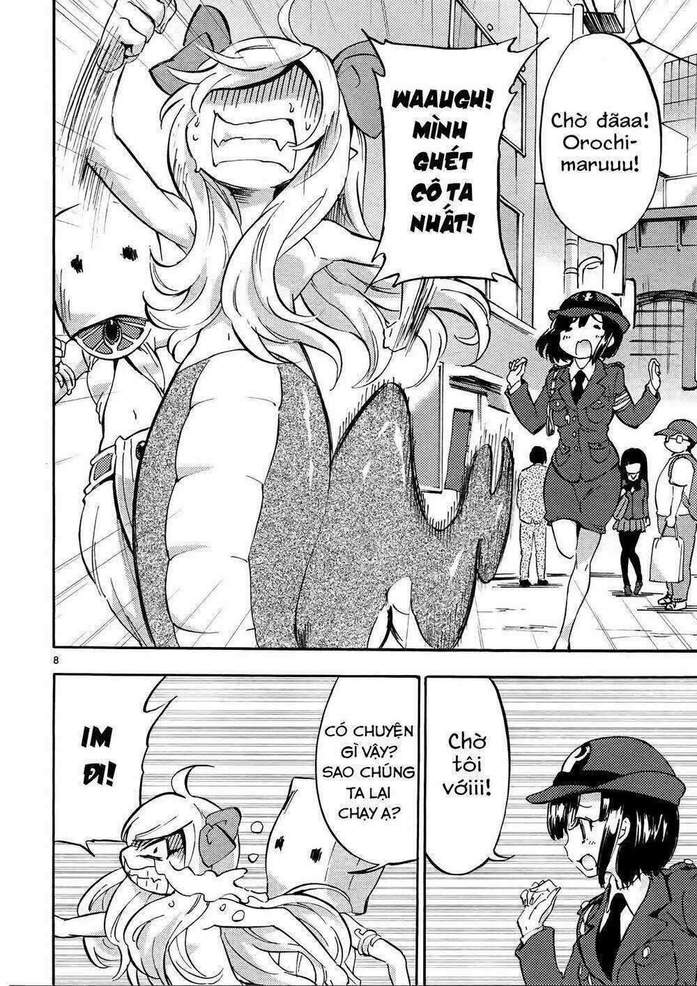 Jashin-Chan Dropkick Chapter 34 trang 8