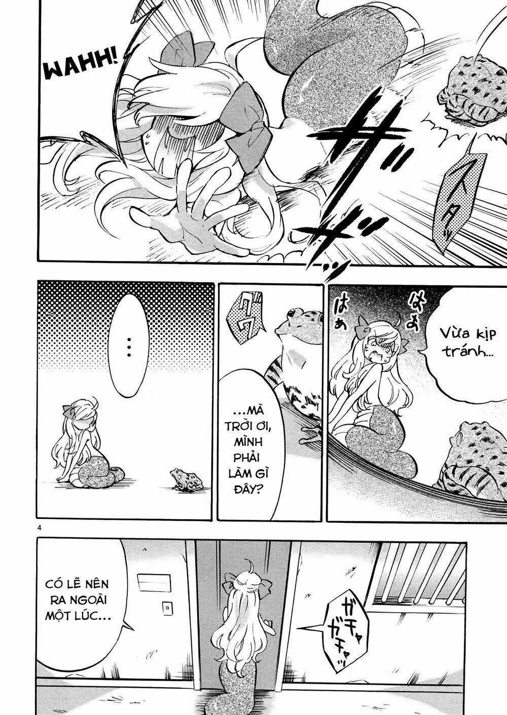 Jashin-Chan Dropkick Chapter 35 trang 4