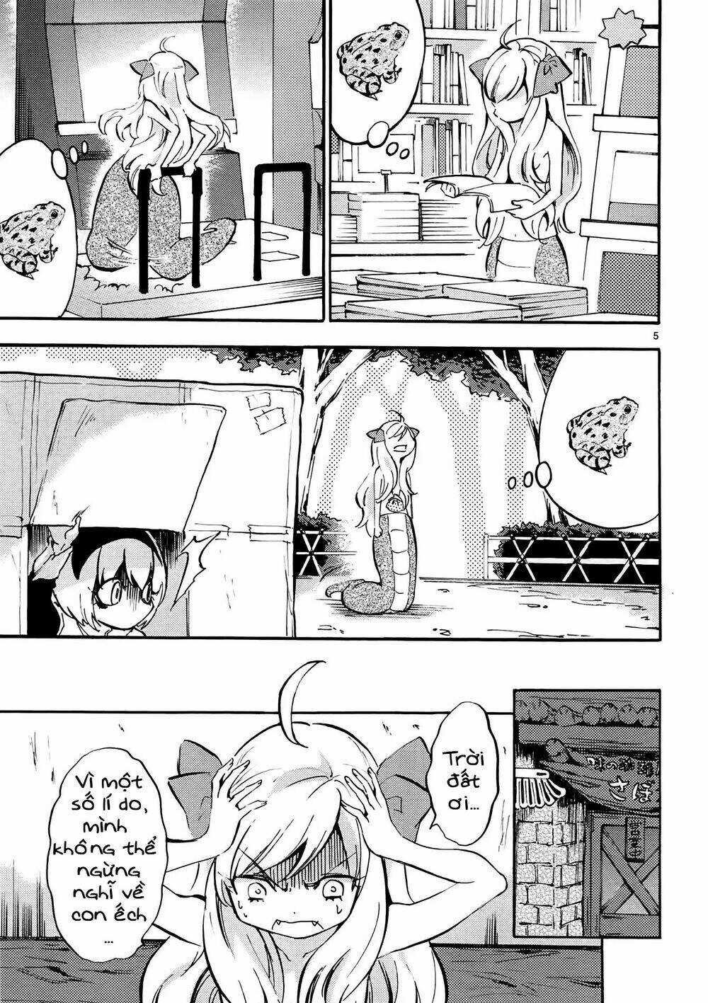 Jashin-Chan Dropkick Chapter 35 trang 5