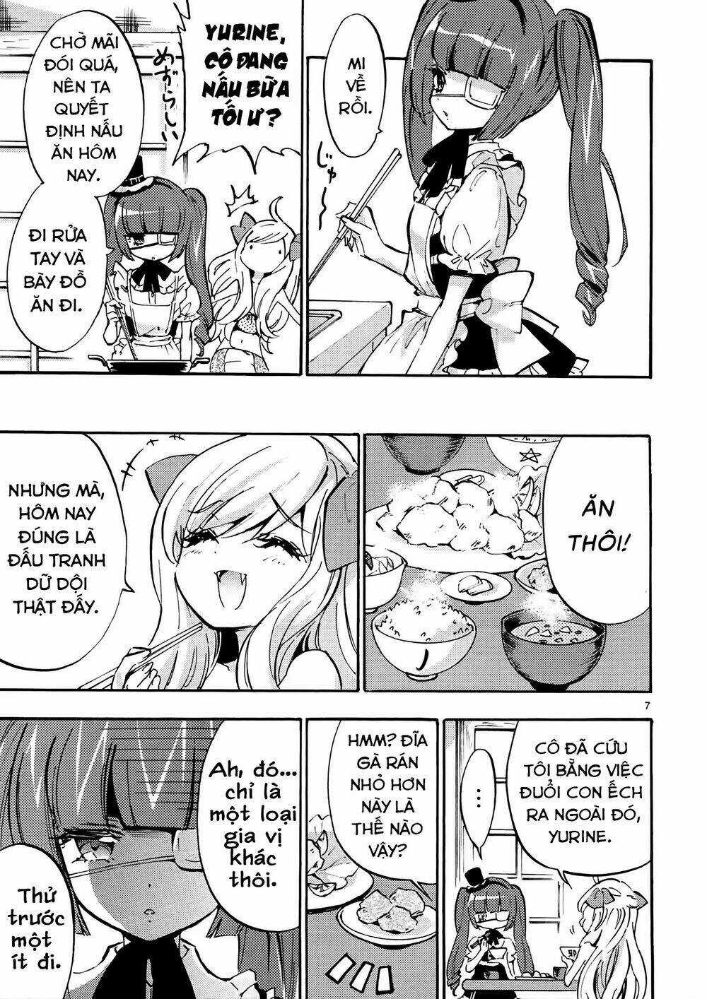 Jashin-Chan Dropkick Chapter 35 trang 7