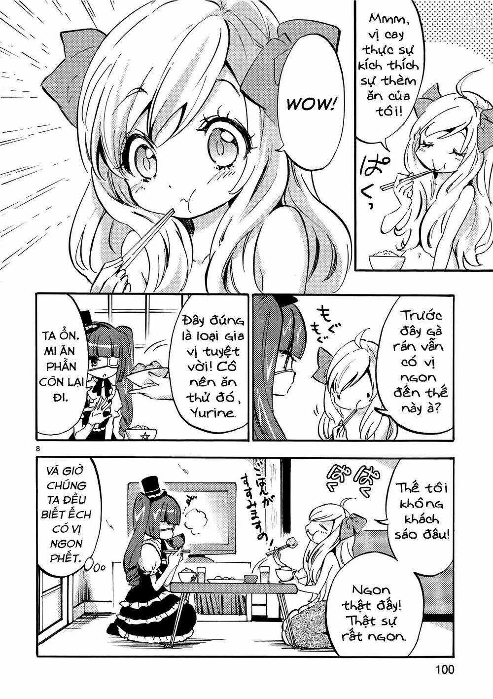 Jashin-Chan Dropkick Chapter 35 trang 8