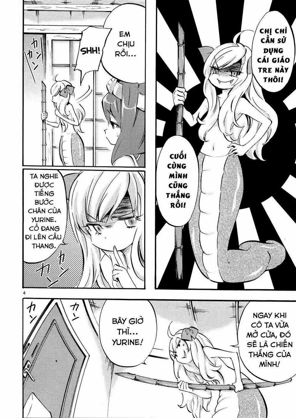 Jashin-Chan Dropkick Chapter 36 trang 4