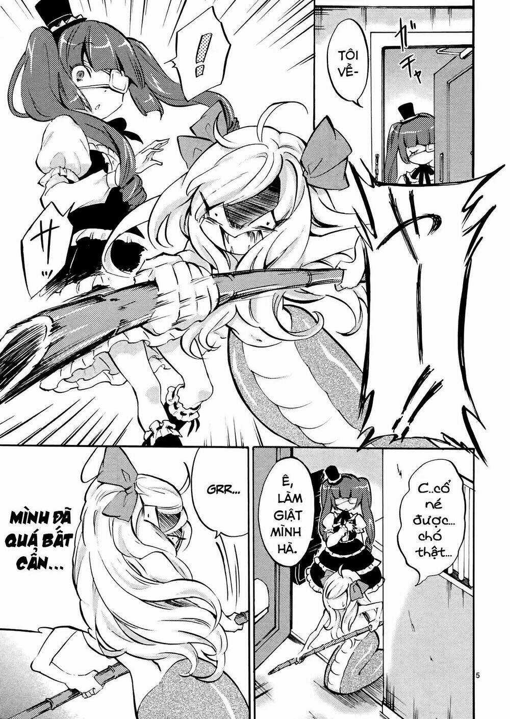 Jashin-Chan Dropkick Chapter 36 trang 5