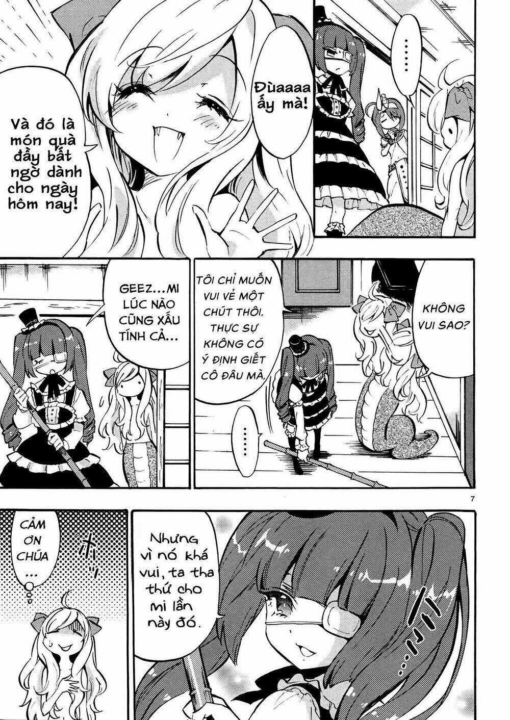 Jashin-Chan Dropkick Chapter 36 trang 7