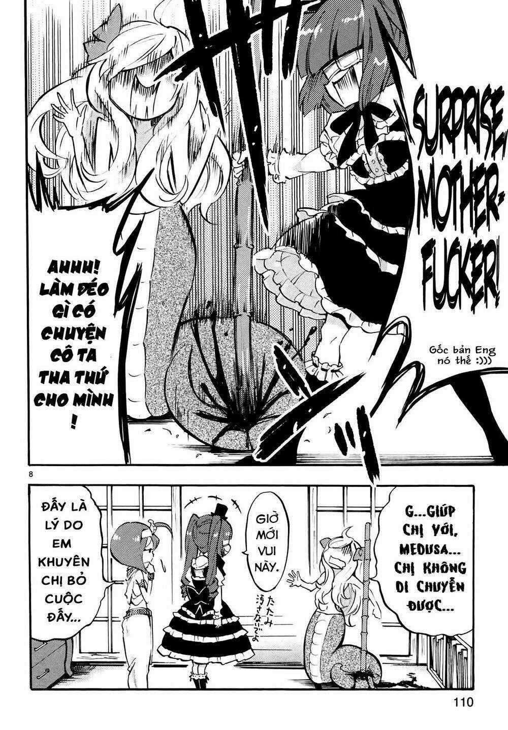 Jashin-Chan Dropkick Chapter 36 trang 8