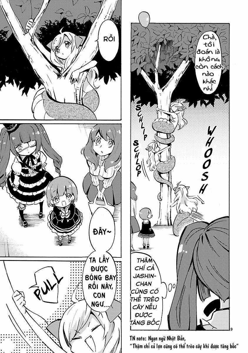 Jashin-Chan Dropkick Chapter 61 trang 9