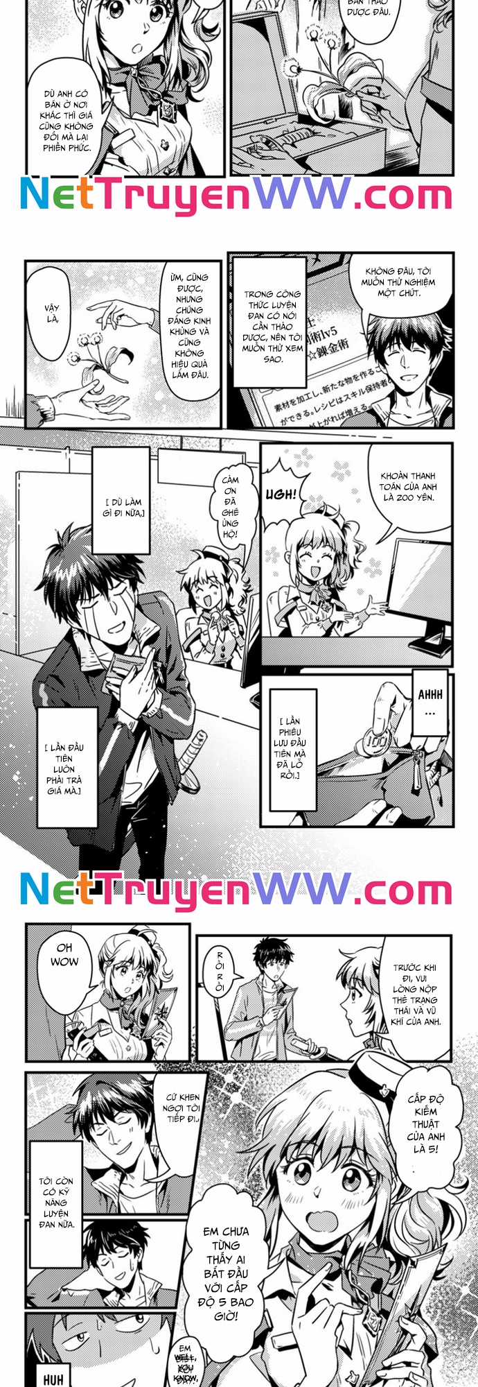 Jigoku no Sata mo Ougon Shidai Chapter 1 trang 12