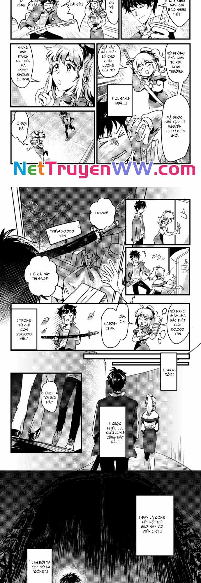 Jigoku no Sata mo Ougon Shidai Chapter 1 trang 6
