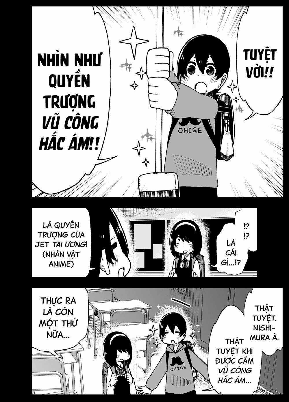 Jijyou Wo Shiranai Tenkousei Ga Guigui Kuru Chapter 4 trang 2